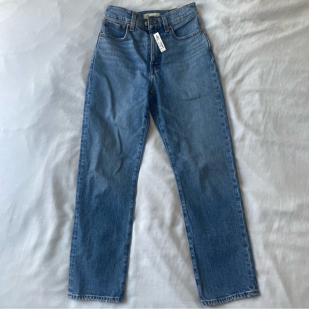 Madewell 90’s Straight Crop Jeans in Hazeldell